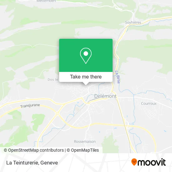 La Teinturerie map