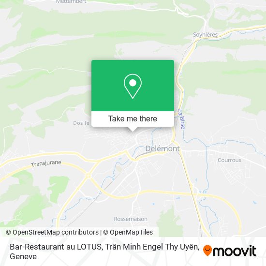 Bar-Restaurant au LOTUS, Trân Minh Engel Thy Uyên map