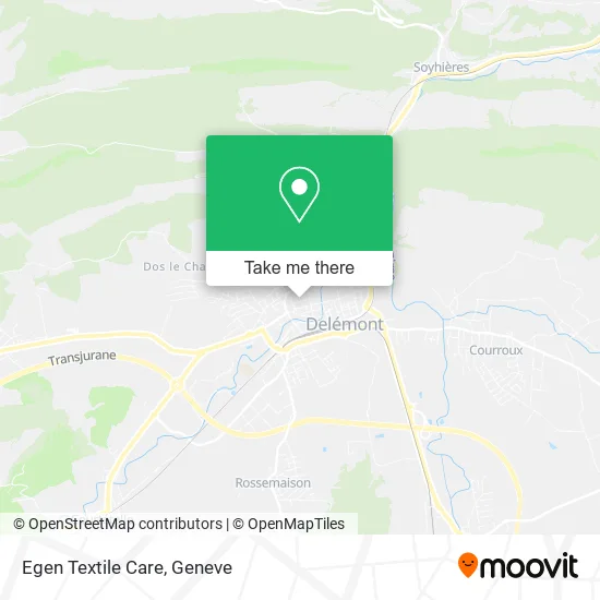 Egen Textile Care map