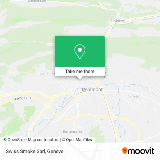 Swiss Smoke Sarl map