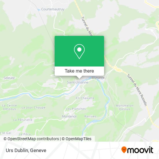 Urs Dublin map