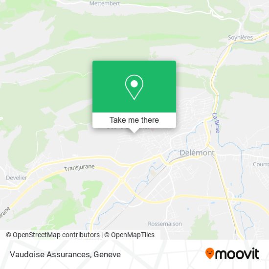 Vaudoise Assurances map
