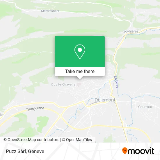 Puzz Sàrl map