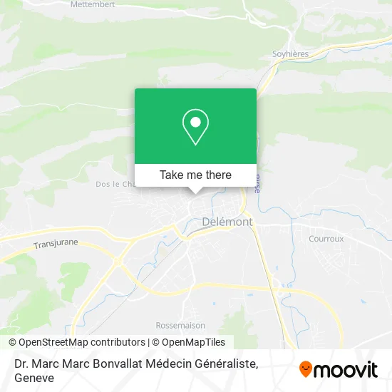 Dr. Marc Marc Bonvallat Médecin Généraliste map