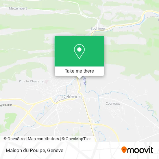 Maison du Poulpe map