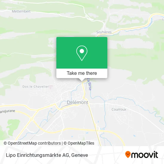 Lipo Einrichtungsmärkte AG map