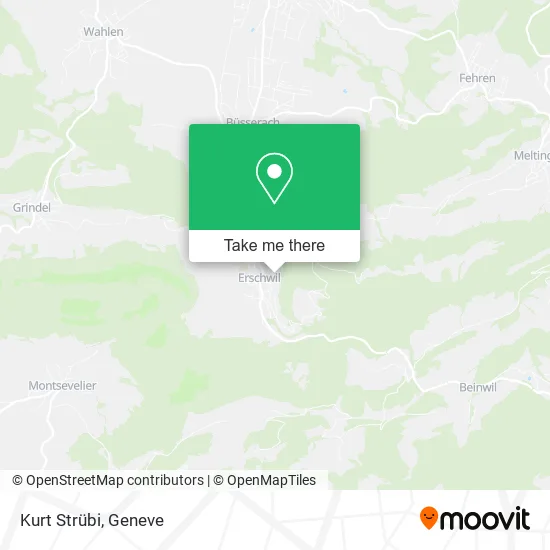 Kurt Strübi map