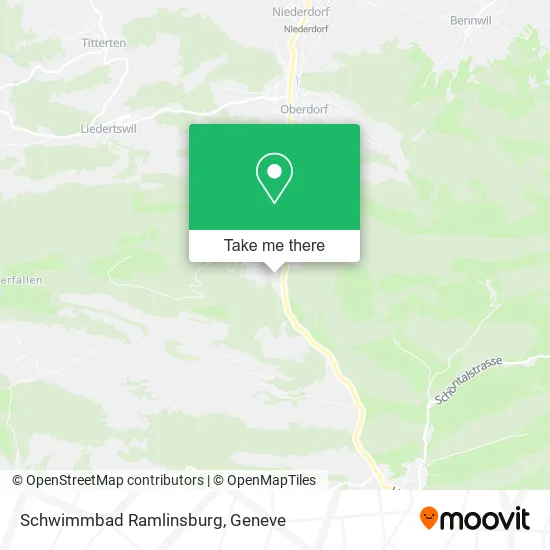 Schwimmbad Ramlinsburg map