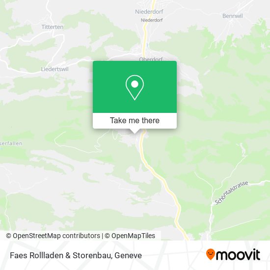 Faes Rollladen & Storenbau map