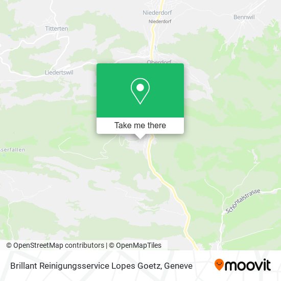 Brillant Reinigungsservice Lopes Goetz map