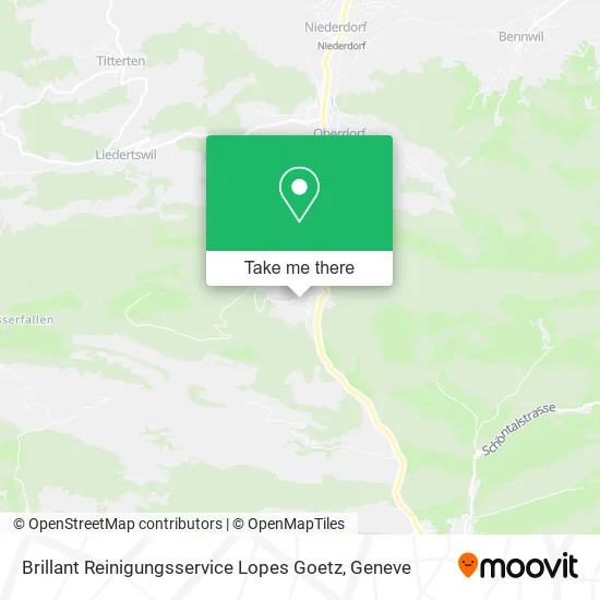 Brillant Reinigungsservice Lopes Goetz map