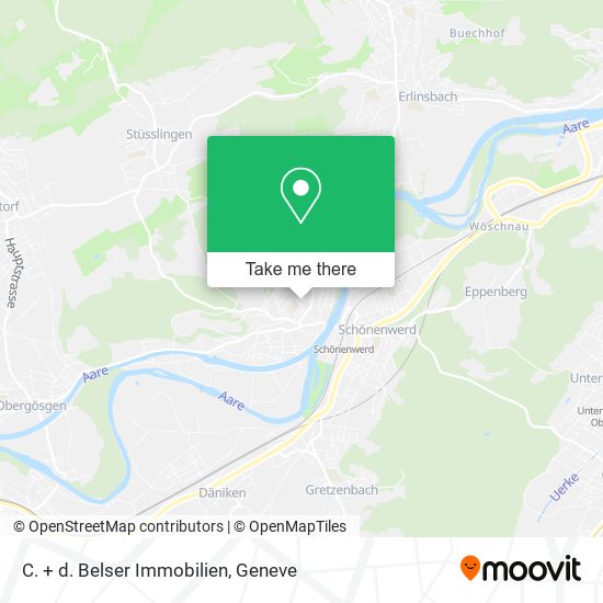 C. + d. Belser Immobilien map