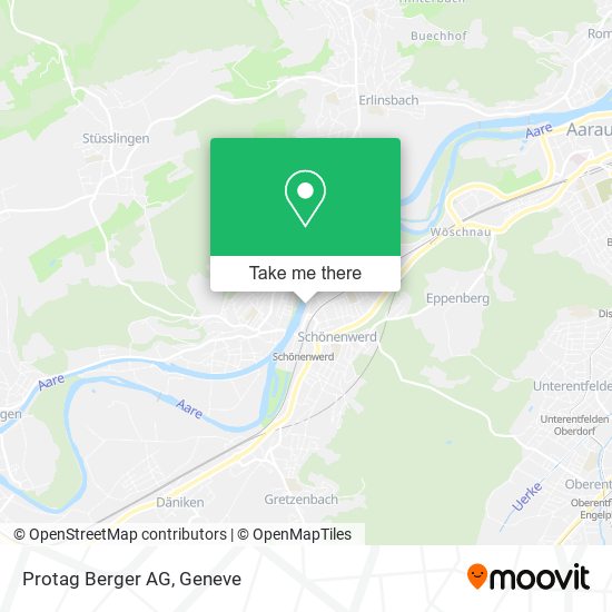 Protag Berger AG map