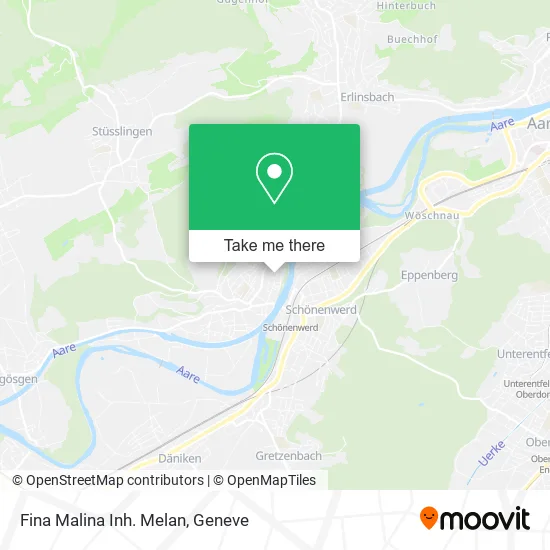 Fina Malina Inh. Melan map