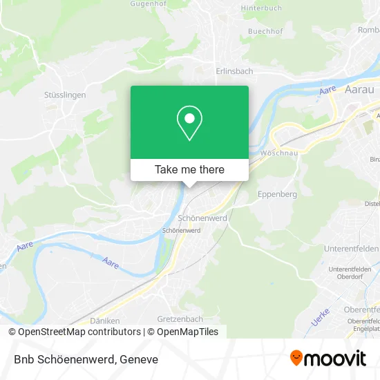 Bnb Schöenenwerd map