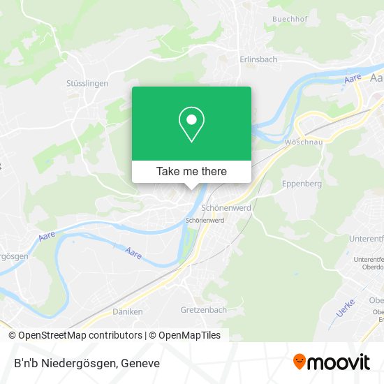 B'n'b Niedergösgen map