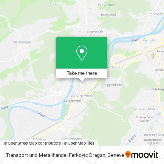 Transport und Metallhandel Ferkovic Dragan map
