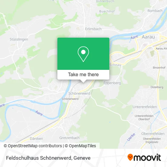Feldschulhaus Schönenwerd map