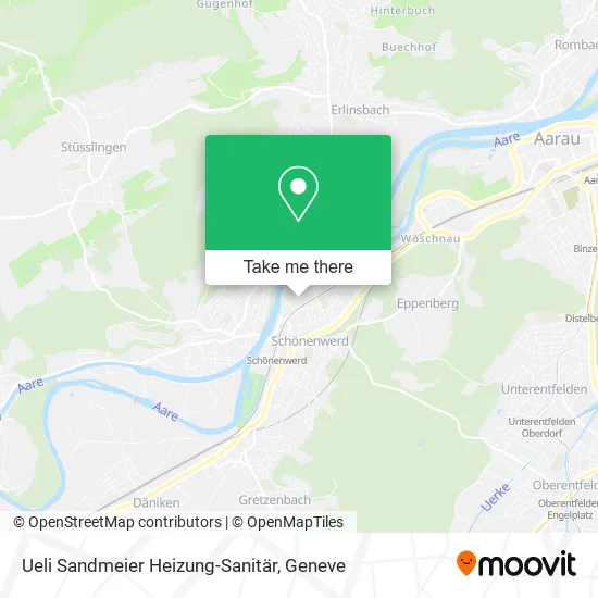 Ueli Sandmeier Heizung-Sanitär map