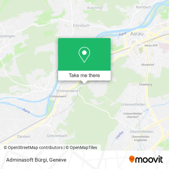 Adminasoft Bürgi map