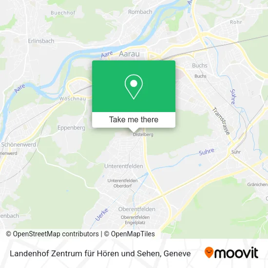 Landenhof Zentrum für Hören und Sehen map