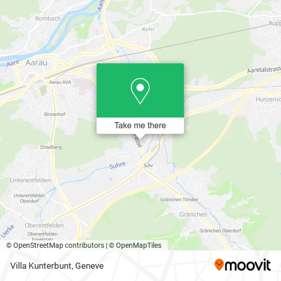 Villa Kunterbunt map