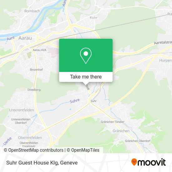 Suhr Guest House Klg map