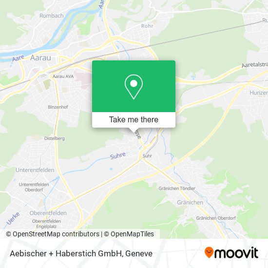 Aebischer + Haberstich GmbH map