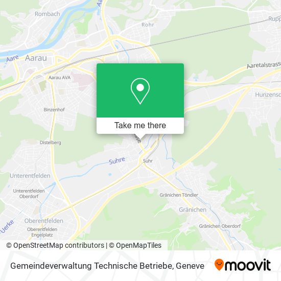 Gemeindeverwaltung Technische Betriebe map