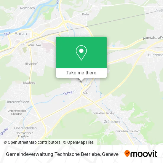 Gemeindeverwaltung Technische Betriebe map