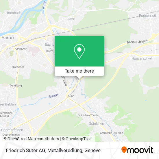 Friedrich Suter AG, Metallveredlung map