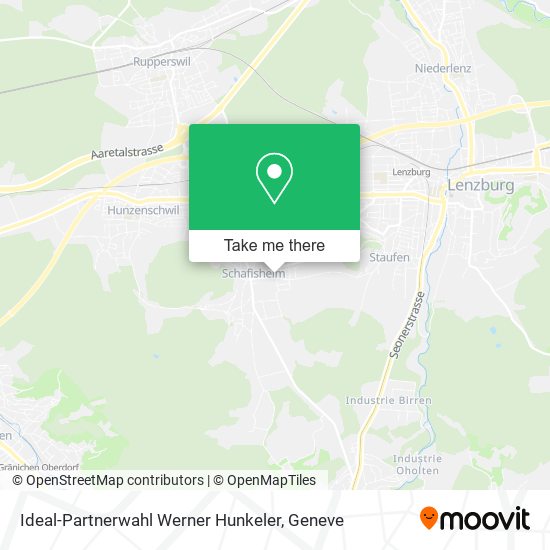 Ideal-Partnerwahl Werner Hunkeler map