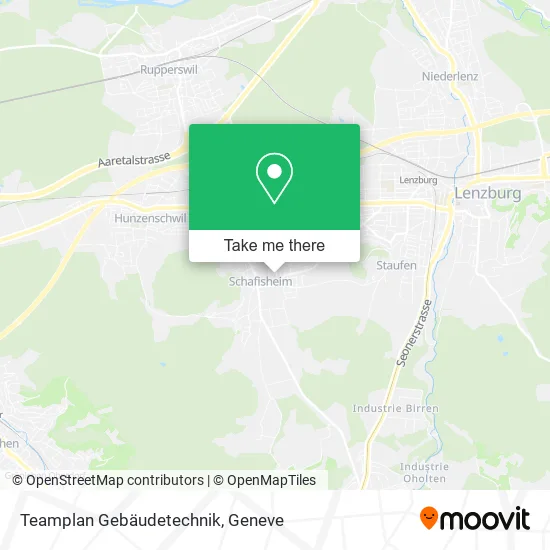 Teamplan Gebäudetechnik map