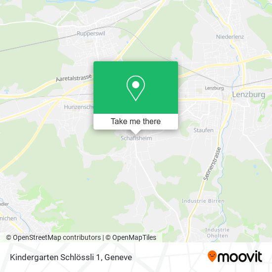 Kindergarten Schlössli 1 map