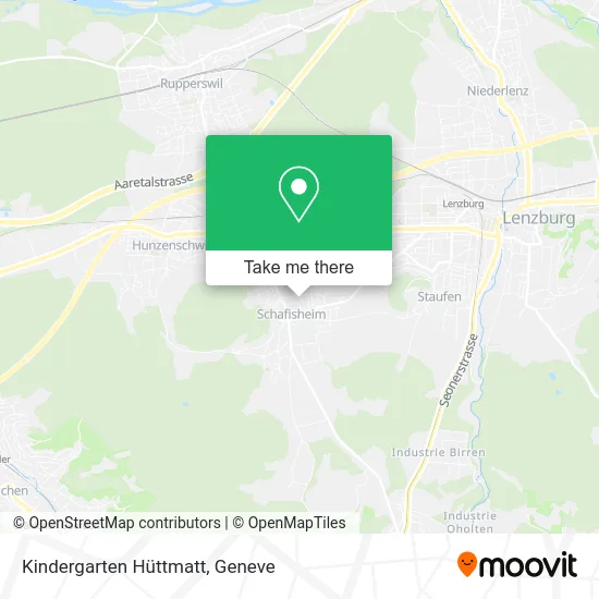 Kindergarten Hüttmatt map