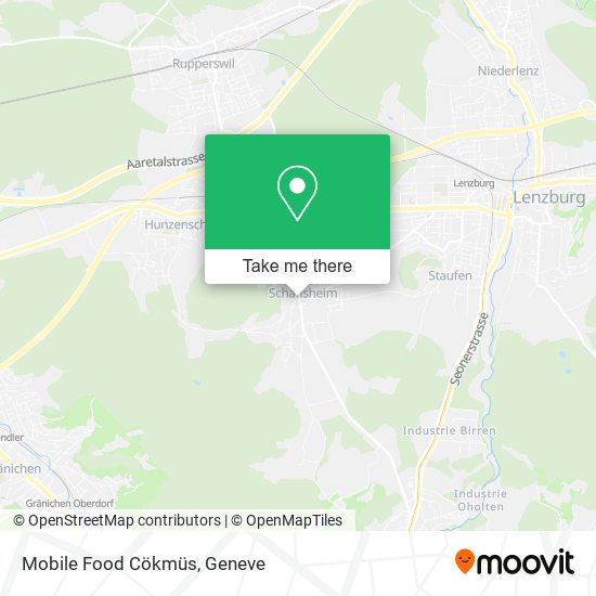 Mobile Food Cökmüs map