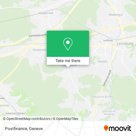 Postfinance map