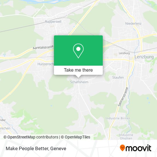 Make People Better map