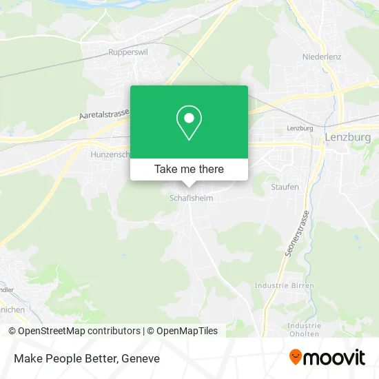 Make People Better map
