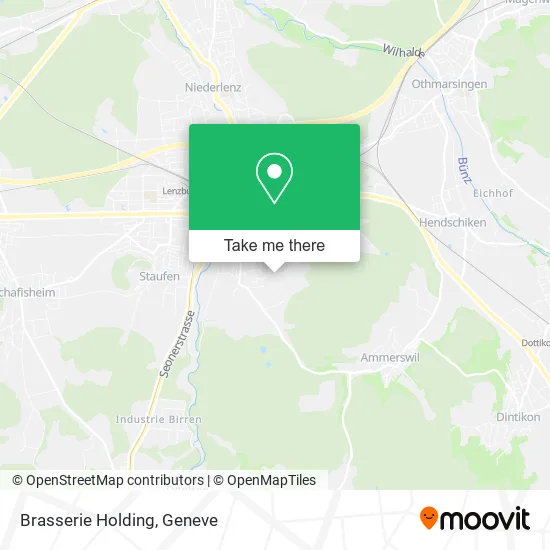 Brasserie Holding map