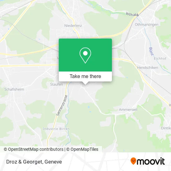 Droz & Georget map