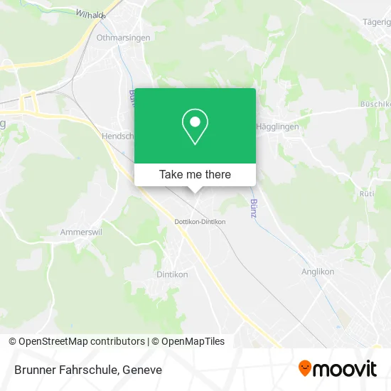 Brunner Fahrschule map