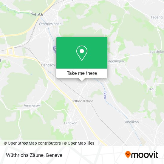 Wüthrichs Zäune map