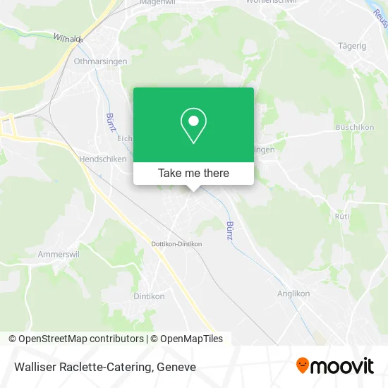 Walliser Raclette-Catering map