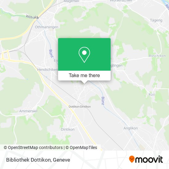 Bibliothek Dottikon map
