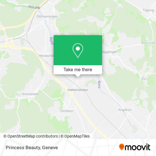 Princess Beauty map