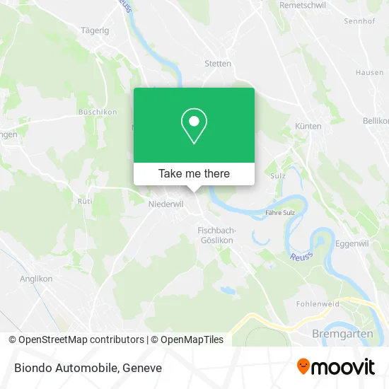 Biondo Automobile map