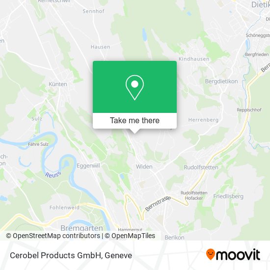 Cerobel Products GmbH map