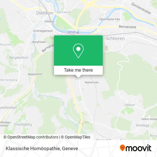 Klassische Homöopathie map