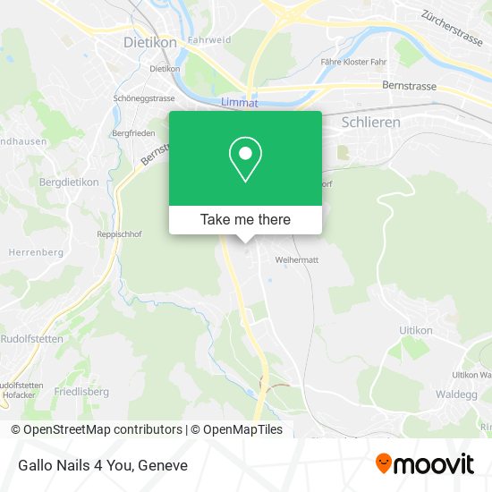 Gallo Nails 4 You map